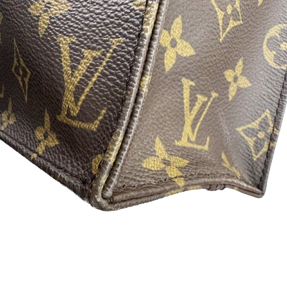 LOUIS VUITTON Authentic Brown Monogram Tote Bag - Picture 9 of 15